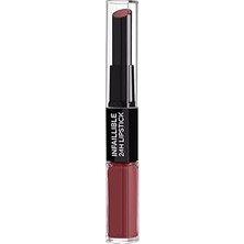 Nacario L'oreal Paris Infaillible 2-Step 24 Saat Kalıcı Likit Ruj & Balm - 801 Toujours Toffee