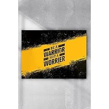 Nacario Postermanya (PSTER7140) Savaşçı Ol A Warrior Girişimcilik Poster (70X100CM)