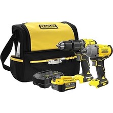 Nacario Fatmax SFMCK217M1S-QW Set Softbag, SFMCD715 Kömürsüz Darbeli Matkap, SFMCF920 Darbeli Somun