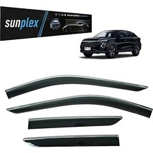 Nacario Sunplex Kromlu Cam Rüzgarlığı Chery Omoda 5 2023-2025 ile Uyumlu-