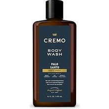 Nacario Cremo Erkekler Için Zengin Köpüren Palo Santo Vücut Yıkama, Parlak Kakule Notları, Kuru Papirüs