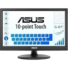 Nacario Kurumsal VT169HE 15.6 IPS 1920X1080 5ms 60Hz 220CD HDMI VGA Vesa 3yil 10 Parmak Dokunmatik, Ey