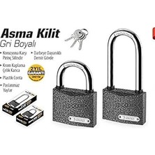 Nacario Sgs SGS1321 Sgs Asma Ki̇li̇t Gri̇ Boyali 25MM
