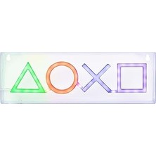 Nacario Paladone LED Neon Işık, Serbest Veya Duvara Monte Edilebilir, Oyuncular Için Oyun Odası