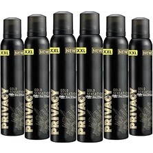 Nacario Privacy Gold Man Erkek Deodorant 6X200 ml
