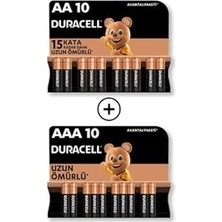 Nacario 10'lu Aa + Aaa Pil Avantaj Paketi
