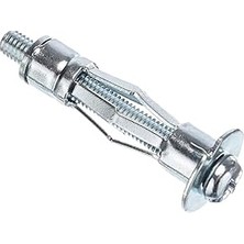 Nacario Çelik Alçıpan Boşluk Dübel Frt Tuğla Duvar Bims Paraşüt Dübeli 5X62 Metal 5 Adet