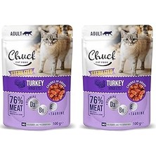 Nacario Chuck Pouches, Yetişkin, Steril Hindi 100 gr x 24 Adet (2 Paketi)
