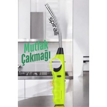 Aslanoğlu Store Spiralli Mutfak Çakmağı Barbekü Mangal Mum Çakmağı 721229