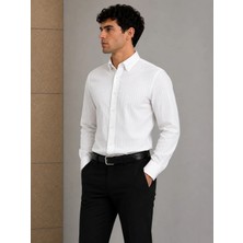Modaplaza Erkek Fitilli Uzun Kol Slimfit Gömlek