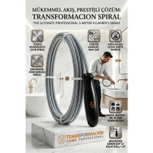 Aslanoğlu Store Profesyonel Gider Açıcı Spiral Çelik 3 Metre 723030