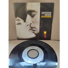 Plakperest Depeche Mode - A Question Of Lust / Christmas Island - 1986 Fransa Basım 45LIK Plak Dönem Plak