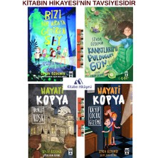 İlk Genç Timaş Sevda Özdemir Kitaplığı- Bizi Bir Araya Getiren Şey Kanatlarımı Bulduğum Gün, Hayati Kopya Kayıp Çocuk Gizemi, Hayati Kopya Hayalet Köşk (4kitap)