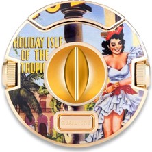 Cigarloong American Pinup Gold Yuvarlak Puro Kesici ve Delici