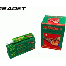 Renas Store 12 Adet Al Najam Kirmizi Tüp Kina 30GR (5528)