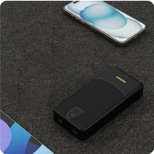 Renas Store Powerbank Dudao K10PRO 2.4A 20000MAH 2 x Usb-A - Siyah (5528)