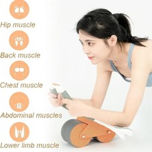 Renas Store Ultimate Sup, Abs Tekerlekli Silindir, Abs Egzersizi, Silindirli Egzersiz, Fitness Ekipmanı (5528)