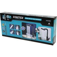 Renas Store Si̇yah Geni̇ş - Şelale 4 Fonksi̇yonlu - 360 Derece Oynar Başlik Uzun Kuğu Batarya (5528)