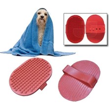 Renas Store Ergonomik Masajlı Evcil Hayvan Kedi Köpek Yıkama Fırçası Aparatı (5528)