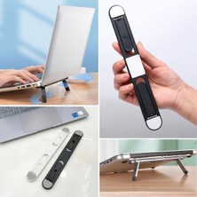 Renas Store 2 Kademeli Katlanabilir Laptop Standı – Kendiliğinden Güçlü Yapışkanlı, Ergonomik tablet Yükseltici