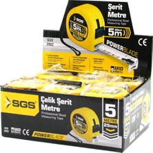 Renas Store 12 Adet 5mt x 25MT Stoplu Şeri̇t Metre (5528)