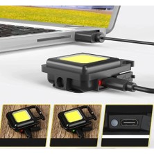 Renas Store Mini Taşınabilir LED Çok Fonksiyonlu Fener (5528)