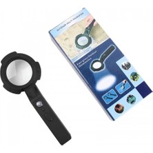 Renas Store 7 LED Aydınlatma,fener,pusula,4x Büyütme Okuma Büyüteç  TH600557