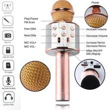 Renas Store Bluetooth Karaoke Mikrofon (5528)