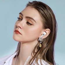Renas Store Iphone Ucu Çıkışlı Pop Up Kulakiçi Yumuşak Kontrol Tuşlu Kulaklık (5528)