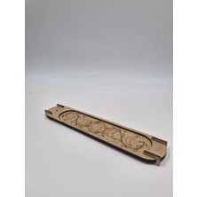 Mu Art Ahşap Ahşap Tütsülük Tütsü Yakacağı Tütsü Tutacağı Çubuk Tütsü Oda Kokusu Tutacağı No8