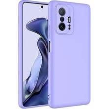 Tekno Grup Xiaomi Mi 11T 5g Kılıf  Içi Kadife Yumuşak Lansman Kılıf-Lila