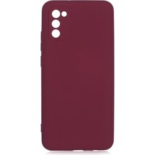 Tekno Grup Galaxy A02S Kılıf Içi Kadife Yumuşak Lansman Kılıf-Koyu Mor