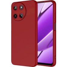 Tekno Grup Realme 11 4g Kılıf  Içi Kadife Yumuşak Lansman Kılıf-Kırmızı