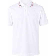 Trender 4065 Beyaz Erkek Polo Yaka T-Shirt 26YL71L58052