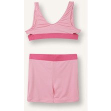 DeFacto 2'li Pembe Şortlu Bikini Kız Çocuk G6782A826HS
