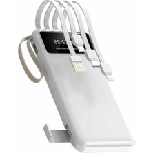 Powerbank Şarj Cihazı 4 Çıkışlı 20.000 Mah Powerbank Taşınabilir Çoklu Giriş