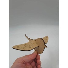 Mu Art Ahşap Sevimli Kuş No6 Ahşap Boyama Okul Dıy Etkinlik Aktivite Sanat 13 cm