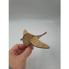 Mu Art Ahşap Sevimli Kuş No3 Ahşap Boyama Okul Dıy Etkinlik Aktivite Sanat 13 cm