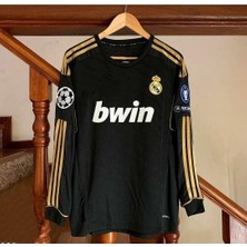 Real Madrid 2011/12 Sezonu Cristiano Deplasman Ronaldo Forması (Black)