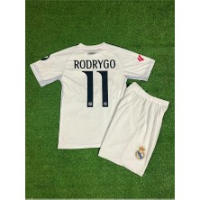 Real Madrid 2025/26 Yeni Sezon Rodrygo Iç Saha Cocuk Forması