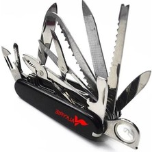 Aesco 17 Fonksiyonlu Çok Amaçlı Multitool Çakı, Profesyonel Kullanım Için Tasarlandı