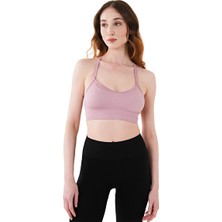 Musclecloth Nova Seamless Ipli Bra Pembe