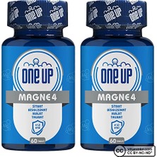 One Up Magne4 4'lü Etki Magnezyum Kompleks 60 Tablet 2 Adet