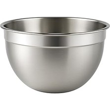 Nacario Mallart® 304 Paslanmaz Çelik Karıştırma Mikser Kasesi - 28 cm x 14.5 cm | Çok Amaçlı, Dayanıklı,