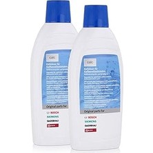 Nacario 2 x Kireç Çözücü Kalkloeser Sıvı 500 ml Tam Otomatik Kahve Makineleri