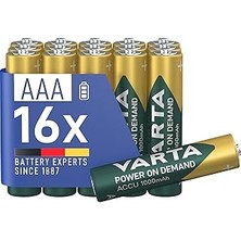 Nacario Power On Demand Rech.aaa 1000MAH 2x8 Foil