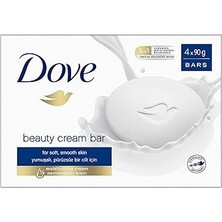 Nacario Beauty Cream Bar Katı Güzellik Sabunu Nemlendirici Etkili, 4X90 G