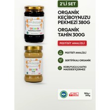 Soul Kitchen Organik Ürünler Organik Tahin ** Organik Keçiboynuzu Pekmezi (Soğuk Sıkım) (Şeker Ilavesiz) Avantaj Set