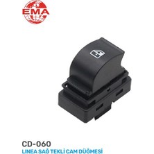 Universal Cam Kaldırma Anahtarı Sağ Tekli Fıat Lınea