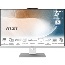 MSI MODERN AM272P 1M-1095XEU Intel Core 7 150U 16GB 1TB SSD Freedos Beyaz 27" All In One Bilgisayar